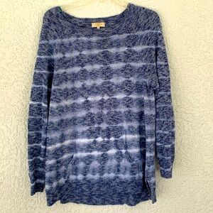 Paradise shores lightweight knit sweater size XL with kangaroo pocket